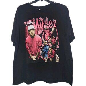 Mac Miller Player Tees T Shirt 2XL Black & Pink